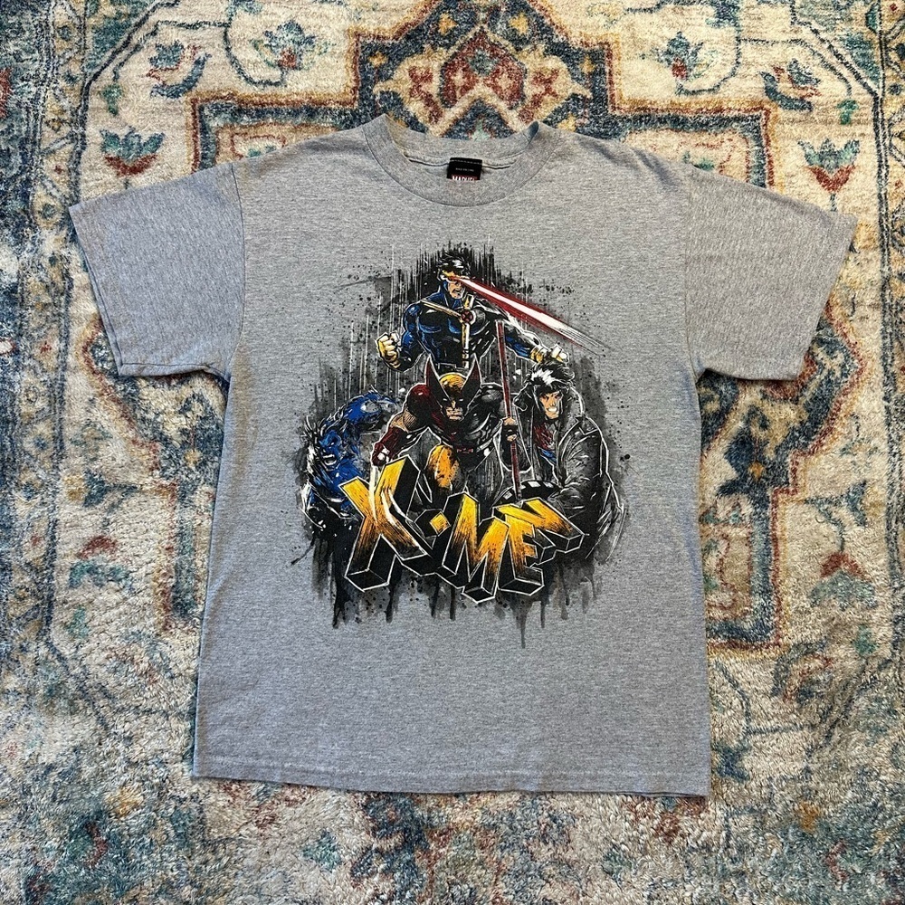 Vintage Marvel Mad Engine X-Men Characters T-shirt Medium